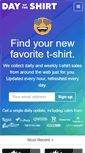 Mobile Screenshot of dayoftheshirt.com